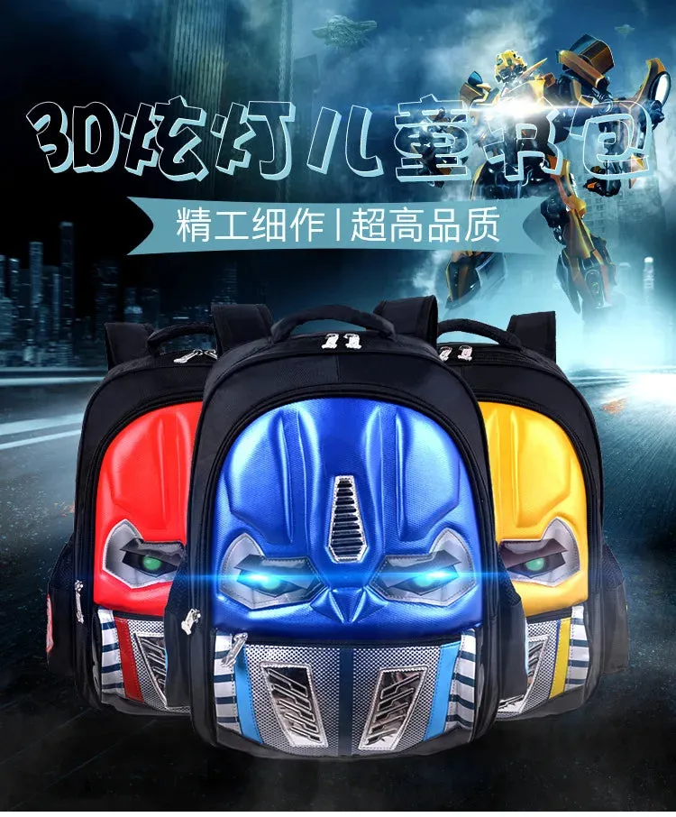 Children LED Robot Backpacks