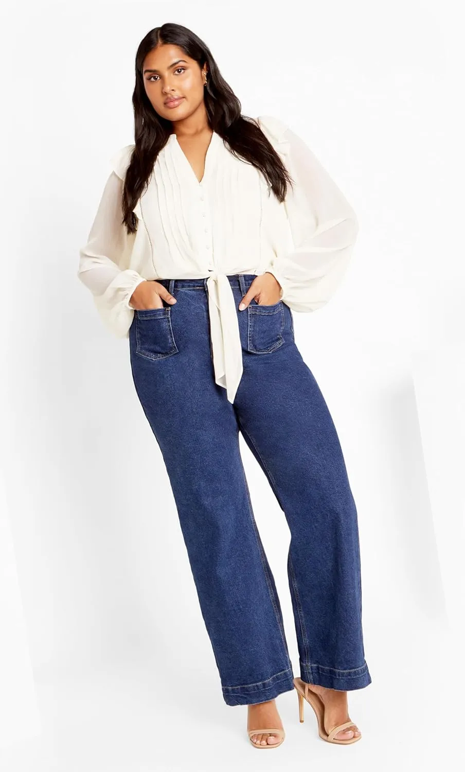 City Chic Women's Citychic Plus Size Shirt Melina