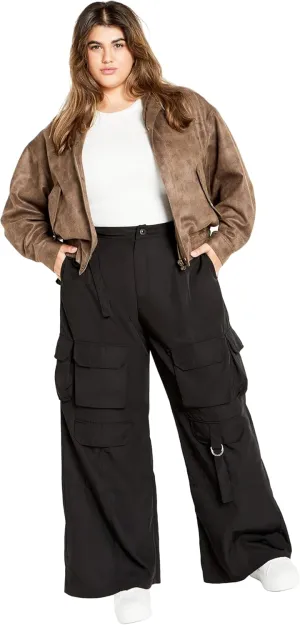 City Chic Women's Plus Size Pant - Cassie Cargo