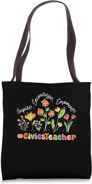 Civics Teacher Appreciation Week Teacher Back to School Tote Bag