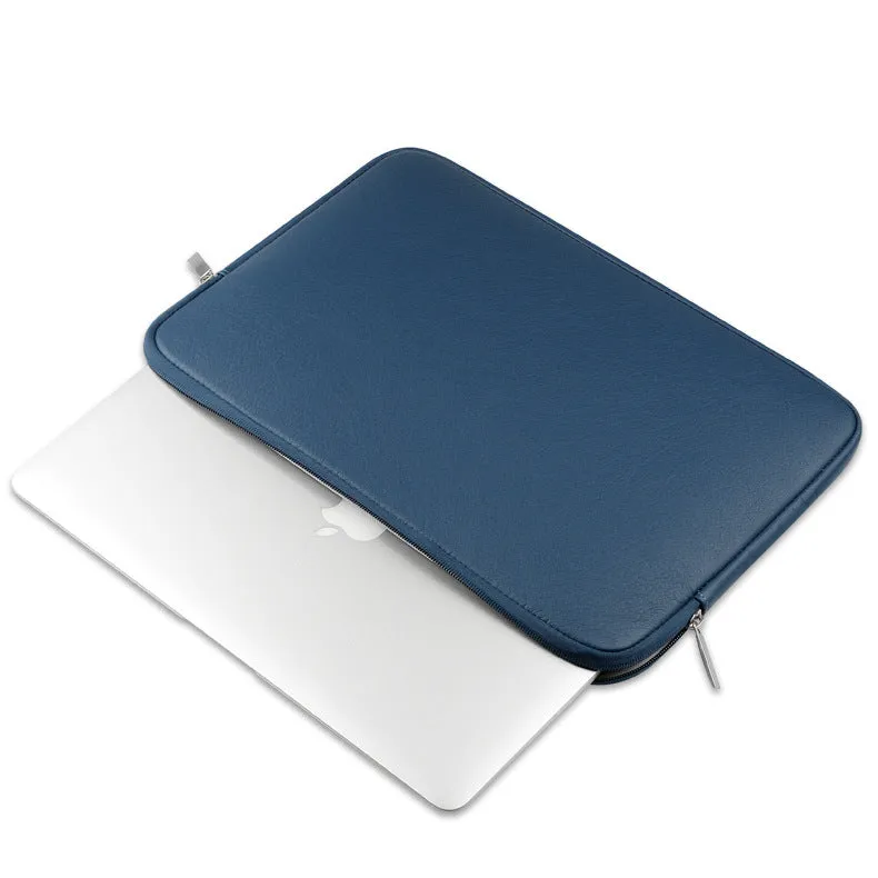 Classic Leather Laptop Sleeve 15-inch