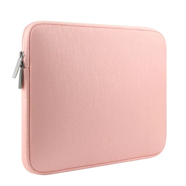 Classic Leather Laptop Sleeve 15-inch
