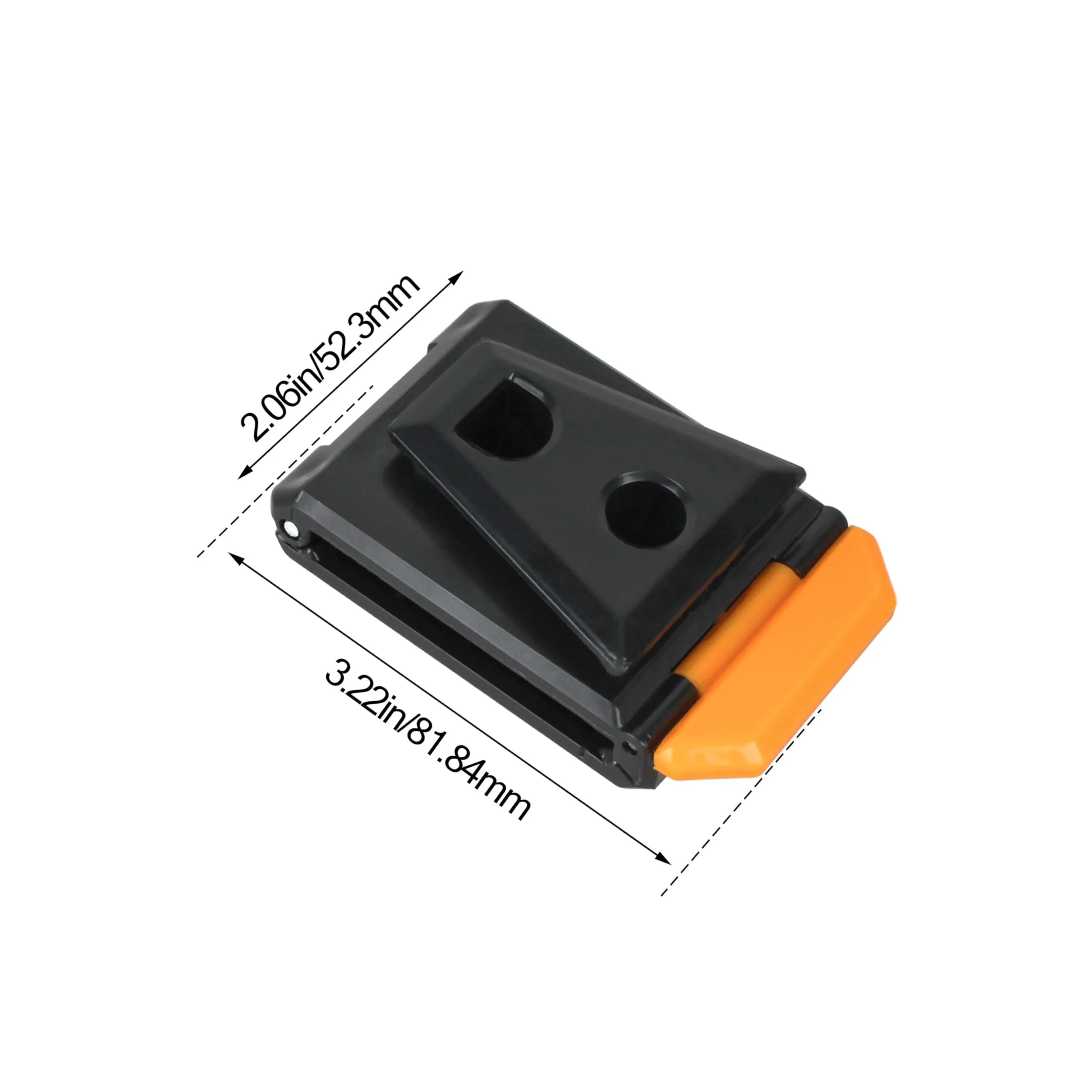 Clip Tech Hubs for TOU-CT ClipTech Pouches ，Tool Belt Clip fits Models TOU-CT-150 TB-CT-150SP Pack of 3