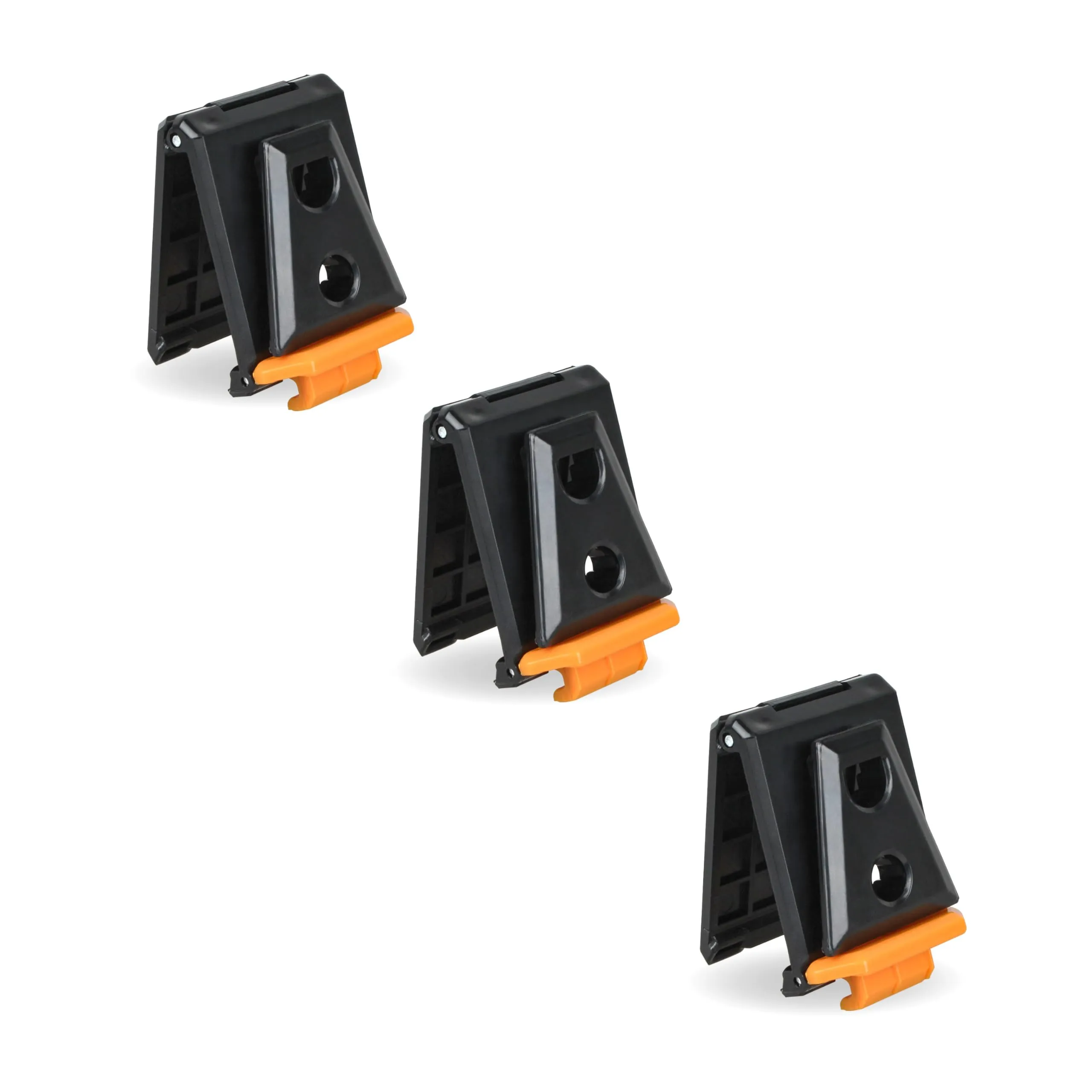 Clip Tech Hubs for TOU-CT ClipTech Pouches ，Tool Belt Clip fits Models TOU-CT-150 TB-CT-150SP Pack of 3