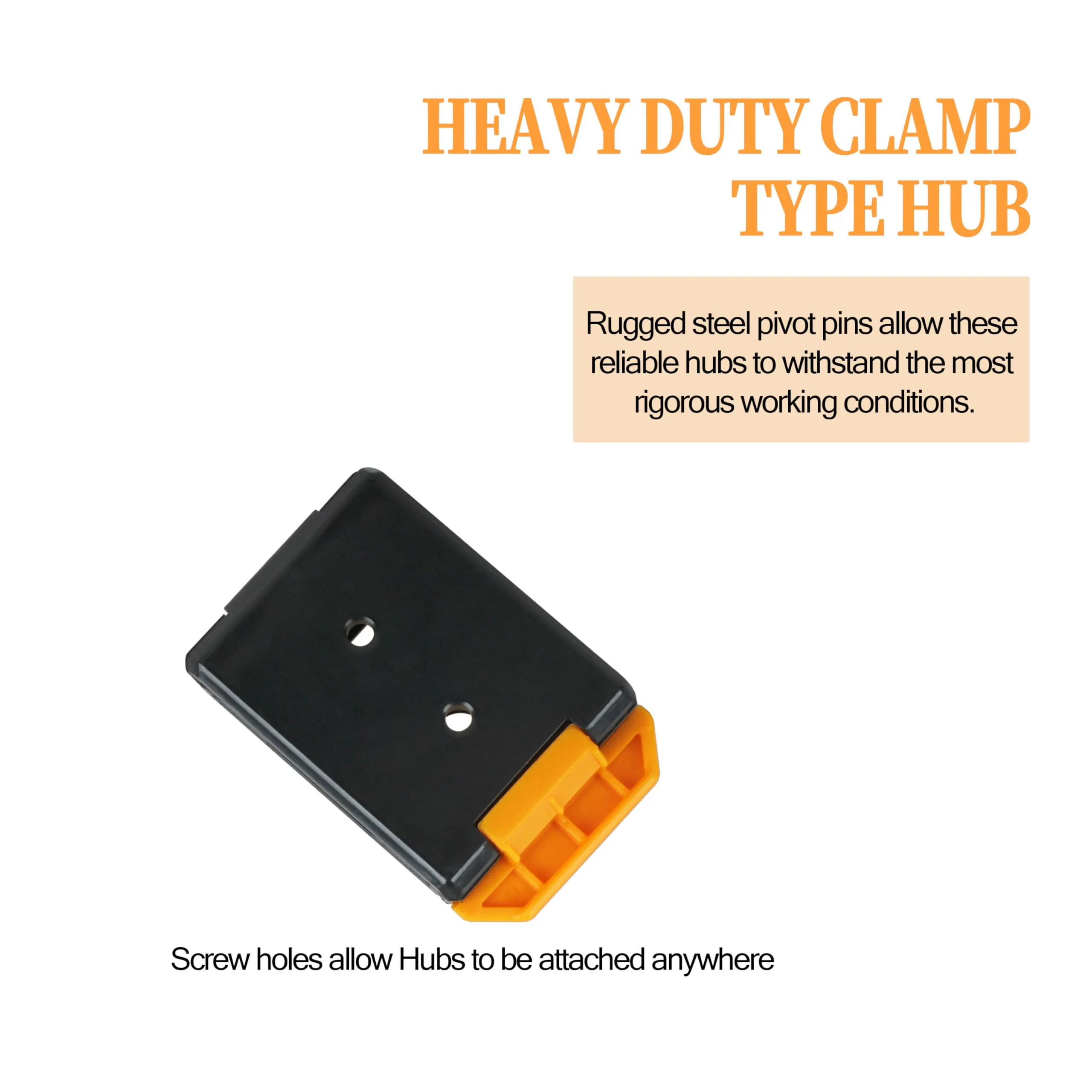 Clip Tech Hubs for TOU-CT ClipTech Pouches ，Tool Belt Clip fits Models TOU-CT-150 TB-CT-150SP Pack of 3
