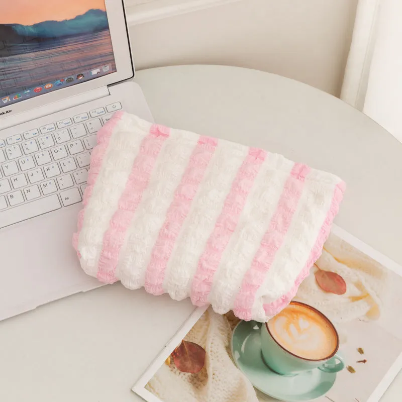 Cloud Portable Large Capacity Canvas Storage Cosmetic Bags