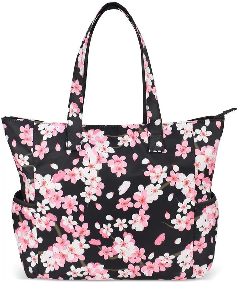 CLOUDMUSIC Shoulder Tote Bag For Nurses Teachers Work Gym Travel Beach Women With Large Capacity Waterproof