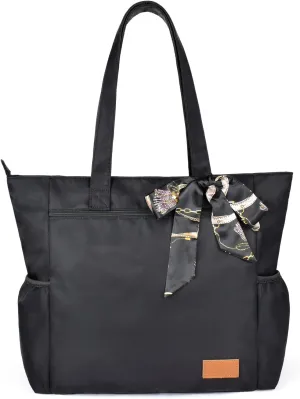 CLOUDMUSIC Shoulder Tote Bag For Nurses Teachers Work Gym Travel Beach Women With Large Capacity Waterproof