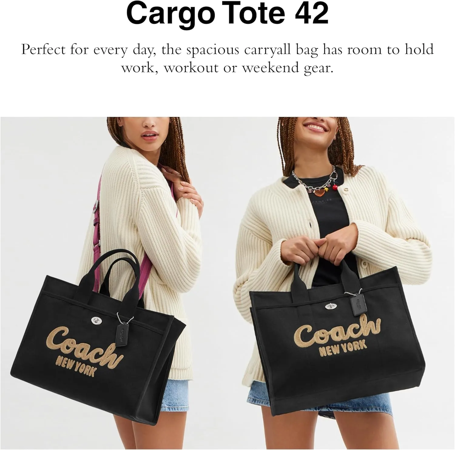Coach Cargo Tote 42