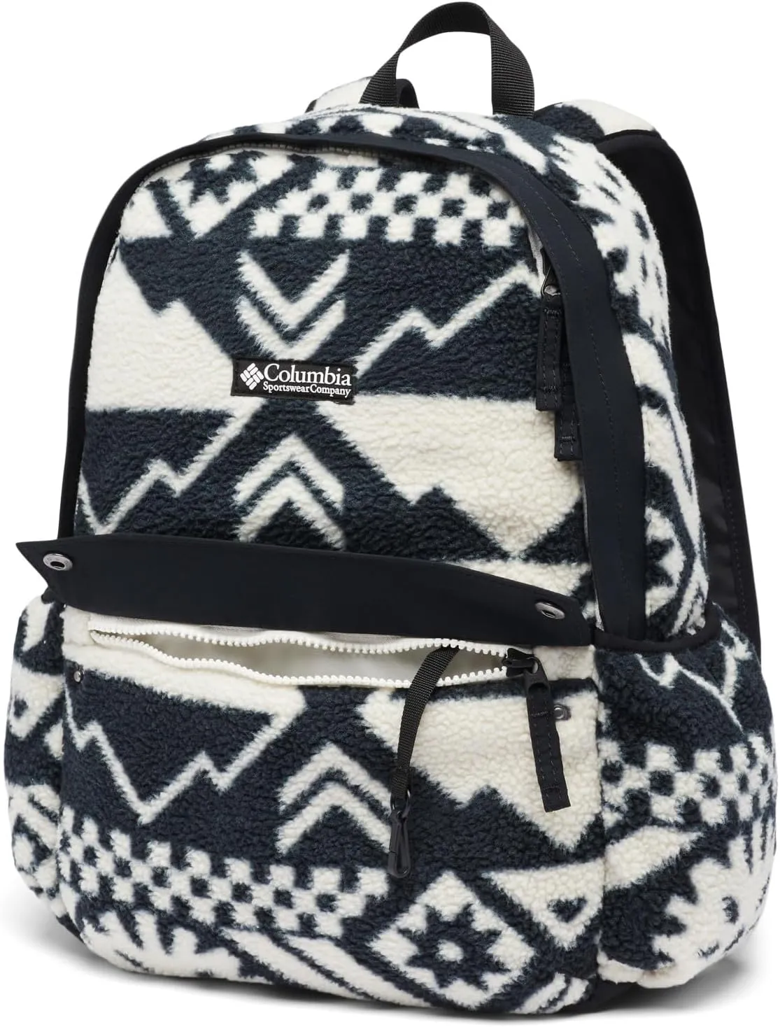 Columbia Unisex Helvetia 14L Backpack, Black Checkered Peaks, One Size