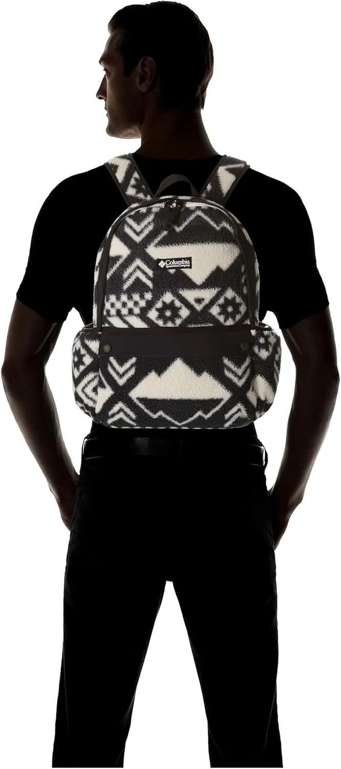 Columbia Unisex Helvetia 14L Backpack, Black Checkered Peaks, One Size