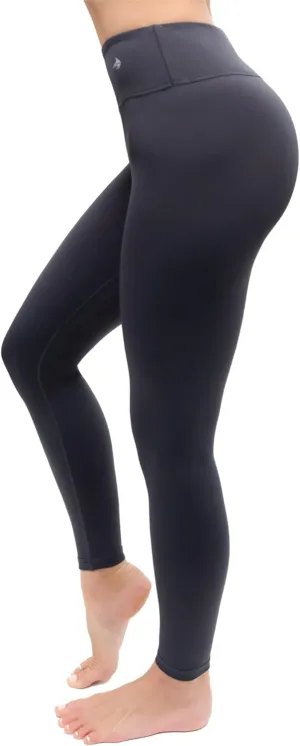 CompressionZ Women's Compression Leggings High Waisted Performance Tummy Control Gym, Pilates, Travel, Yoga, Workout Pants