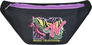 Concept One MTV Logo Fanny Pack, Waist Crossbody Men and Women, Belt Bag
