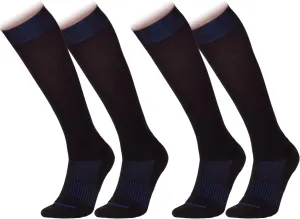 Copper Fit Mobilizer Compression Socks Easy On & Off Improves Circulation, Reduces Swelling for Men & Women, Work & Running