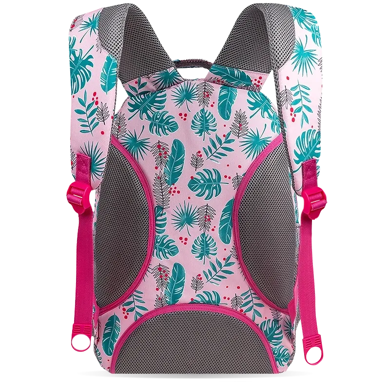 Cornelia Laptop Backpack in Palm Leaves