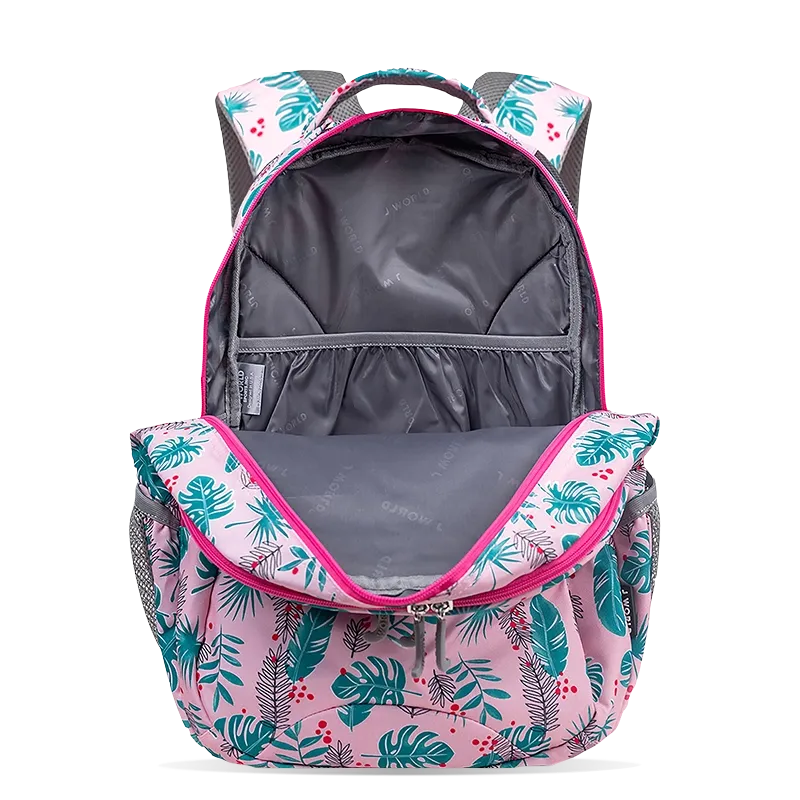 Cornelia Laptop Backpack in Palm Leaves