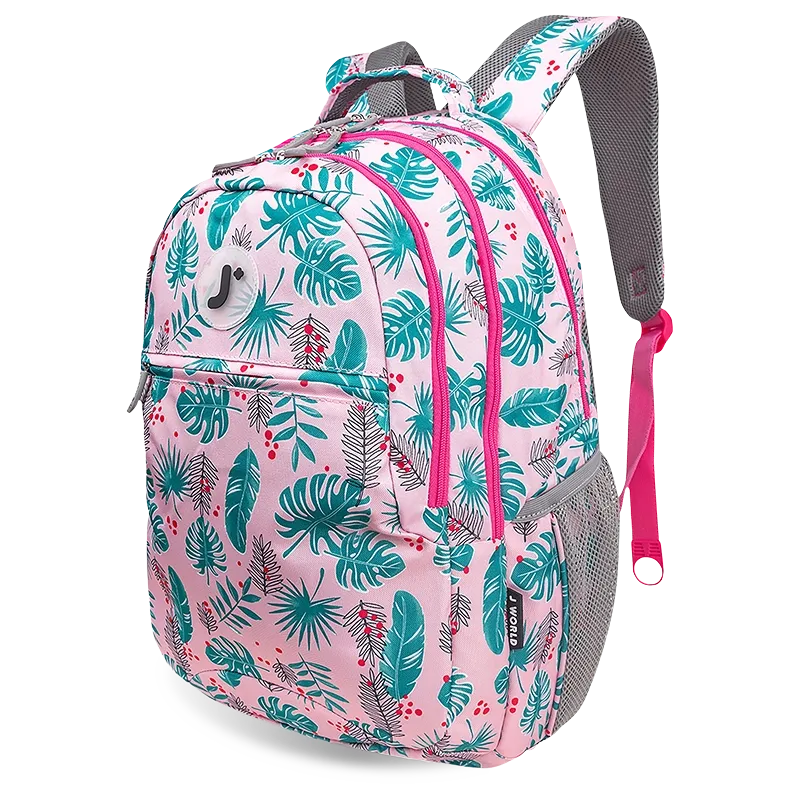 Cornelia Laptop Backpack in Palm Leaves