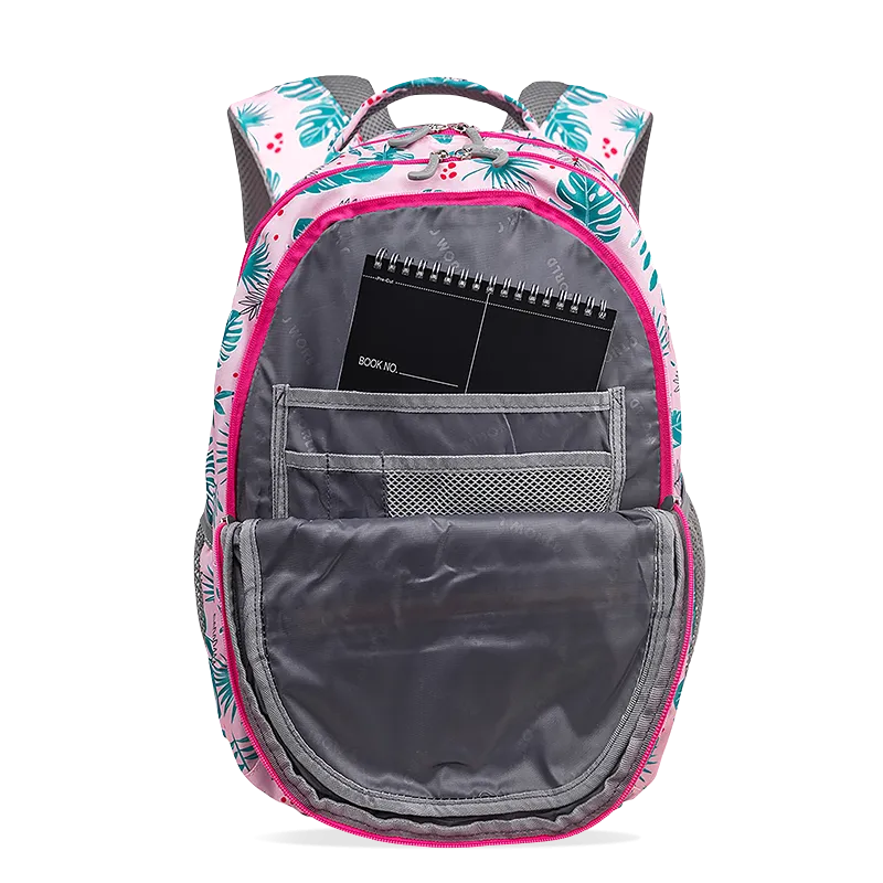 Cornelia Laptop Backpack in Palm Leaves