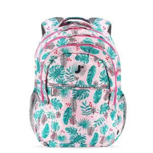 Cornelia Laptop Backpack in Palm Leaves