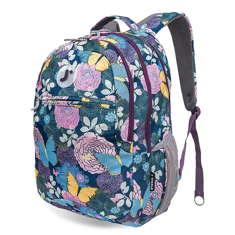 Cornelia Laptop Backpack in Secret Garden