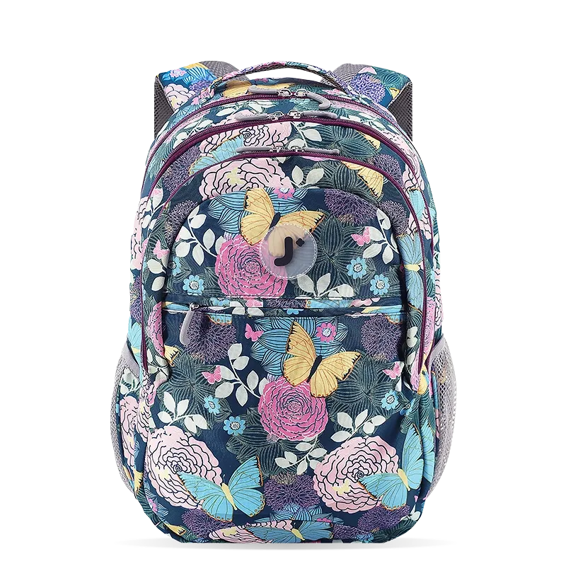 Cornelia Laptop Backpack in Secret Garden
