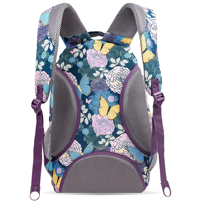 Cornelia Laptop Backpack in Secret Garden