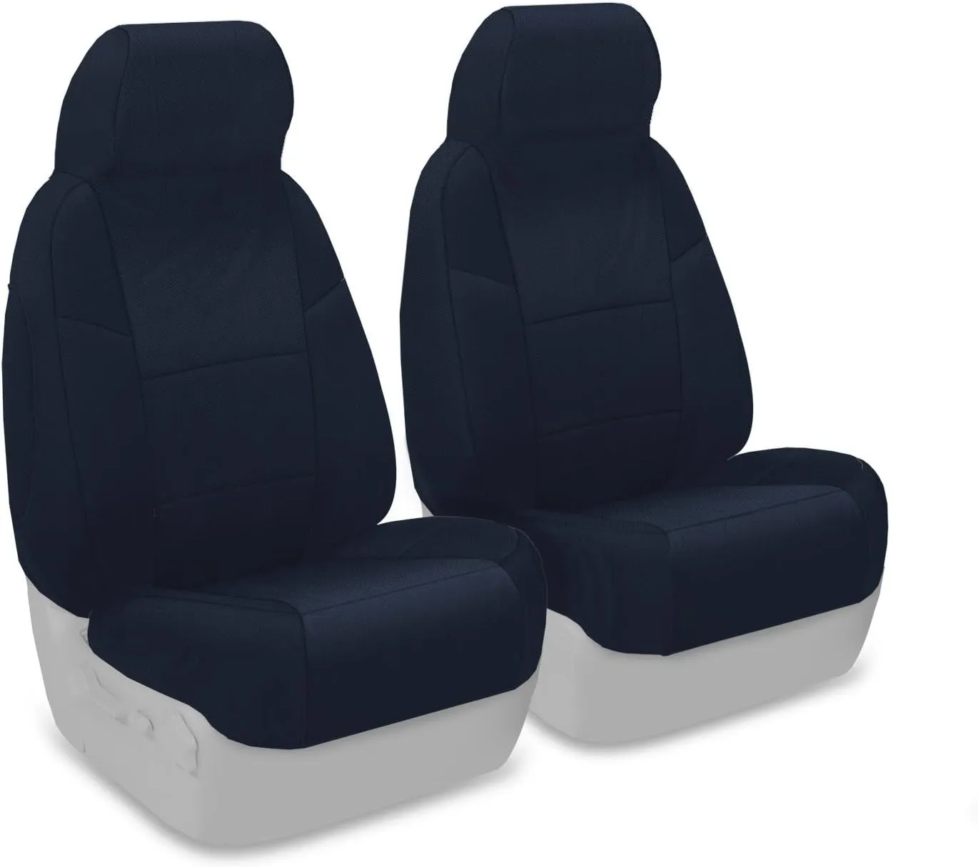 Coverking Custom Fit Seat Cover for Select Mazda MX-5 Miata Models - Poly Cotton (Navy Blue)