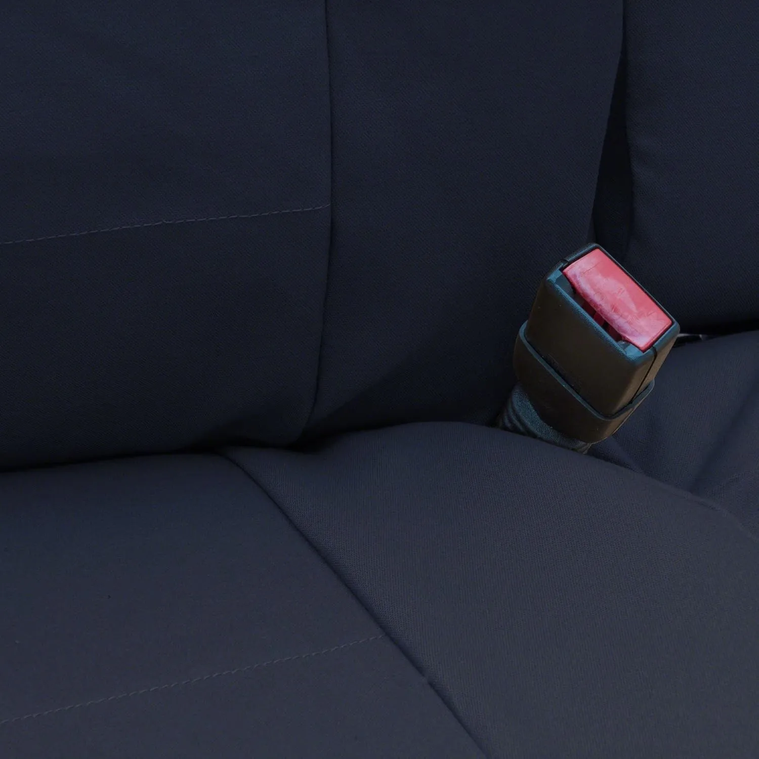 Coverking Custom Fit Seat Cover for Select Mazda MX-5 Miata Models - Poly Cotton (Navy Blue)