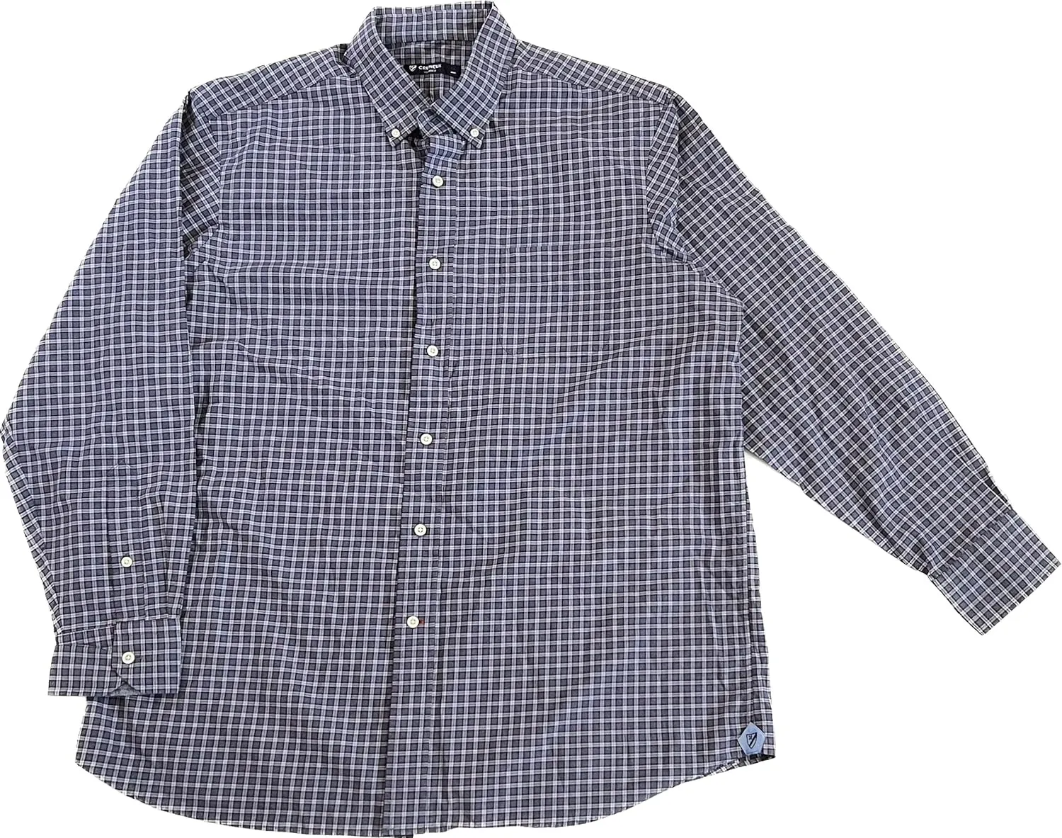 Cremieux Plaid Oxford Long-Sleeve Woven Shirt