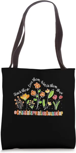 Crisis Intervention Counselor Appreciation Week Back School Tote Bag