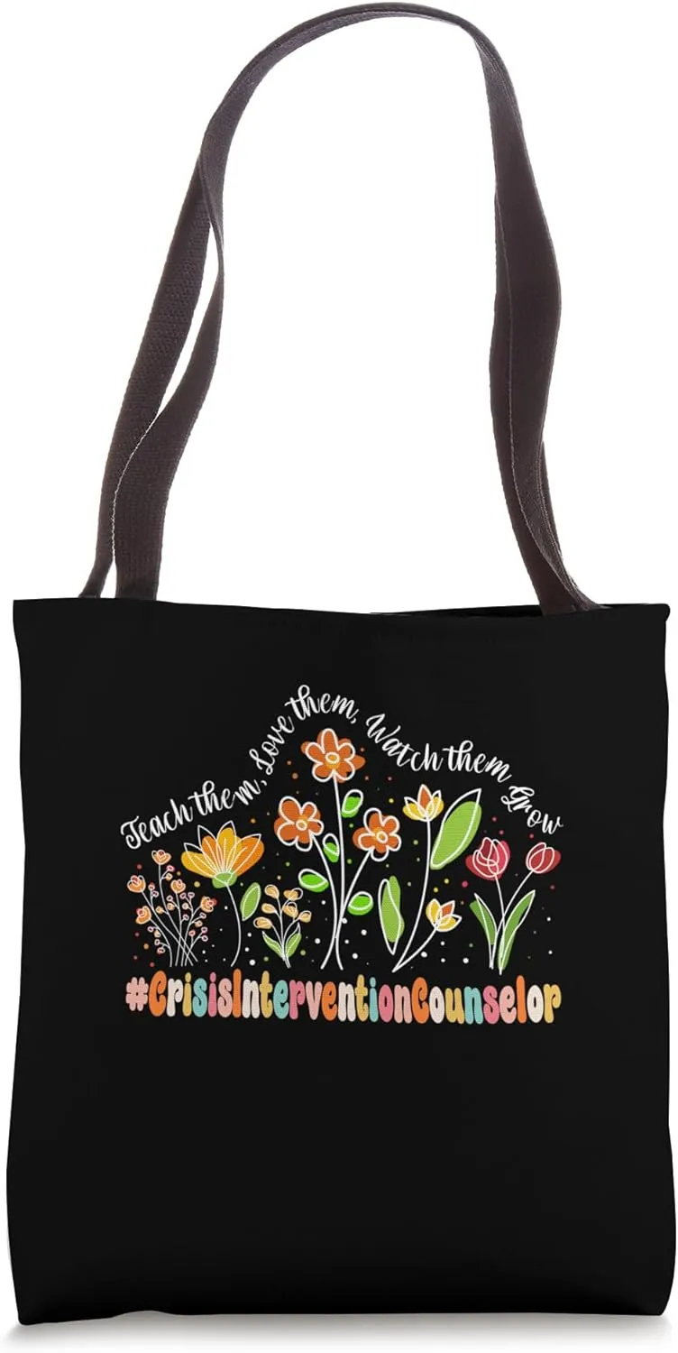 Crisis Intervention Counselor Appreciation Week Back School Tote Bag