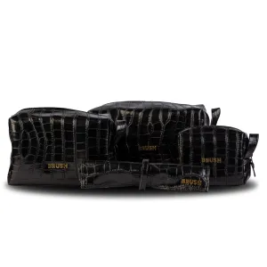 Crock Black Travel Pouch