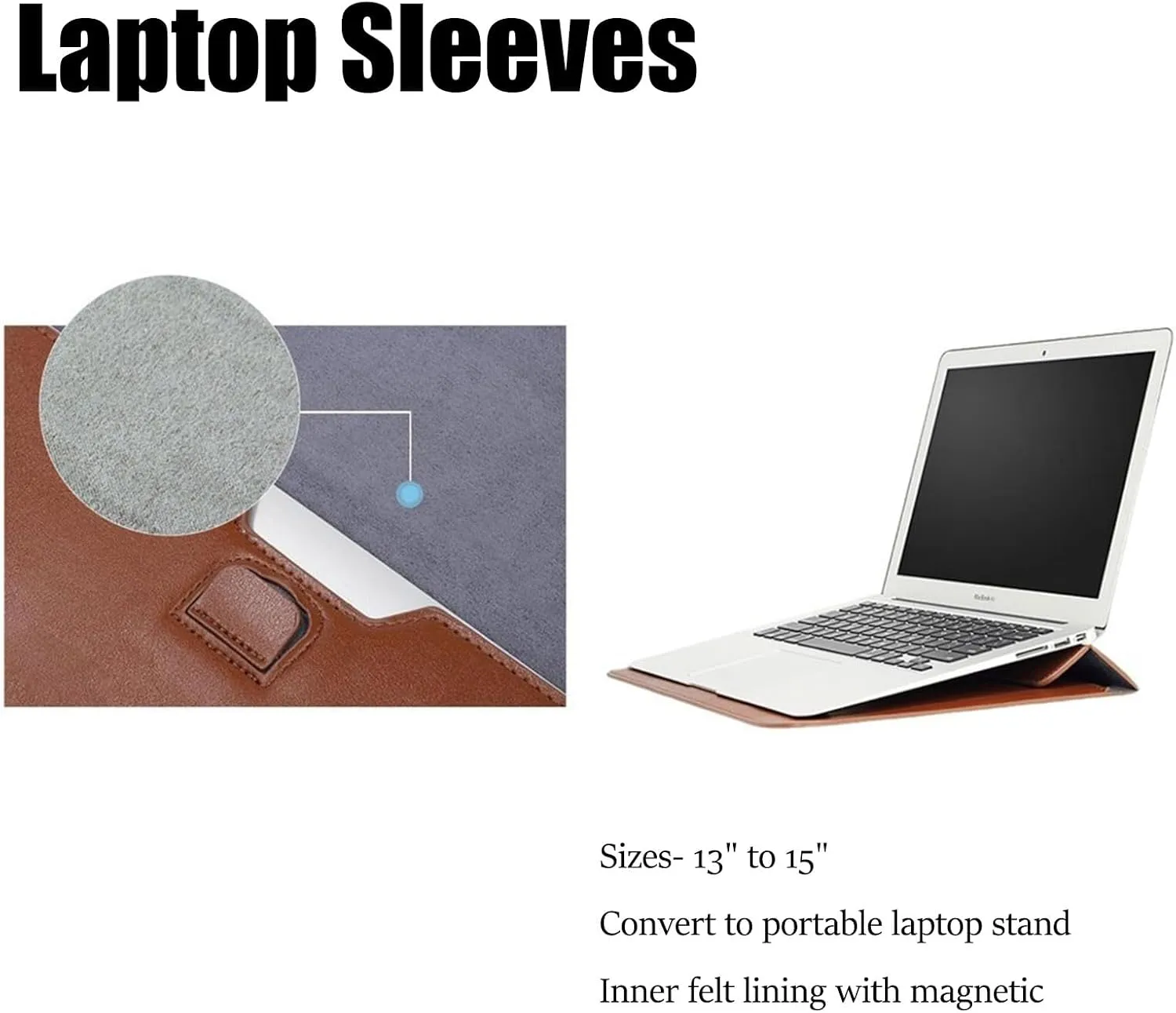 Custom Laptop Bag Personalised Laptop Sleeve Add Your Own Text Logo Image Personalized Laptop Case for Travel Office Business (13 inch)