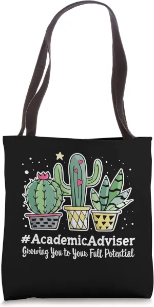 Cute Academic Adviser Appreciation Week Back to School Tote Bag