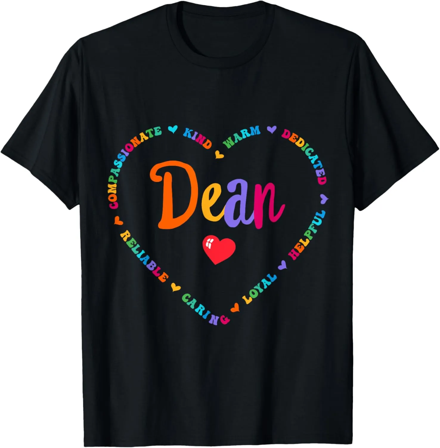 Cute Dean Appreciation Week Back to School academic admin T-Shirt