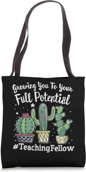 Cute Teaching Fellow Squad Appreciation Week back to school Tote Bag