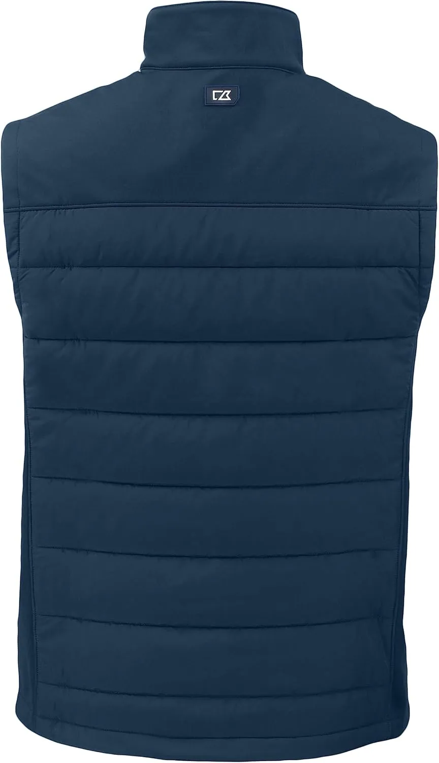 Cutter & Buck Evoke Hybrid Eco Softshell Recycled Mens Full Zip Vest