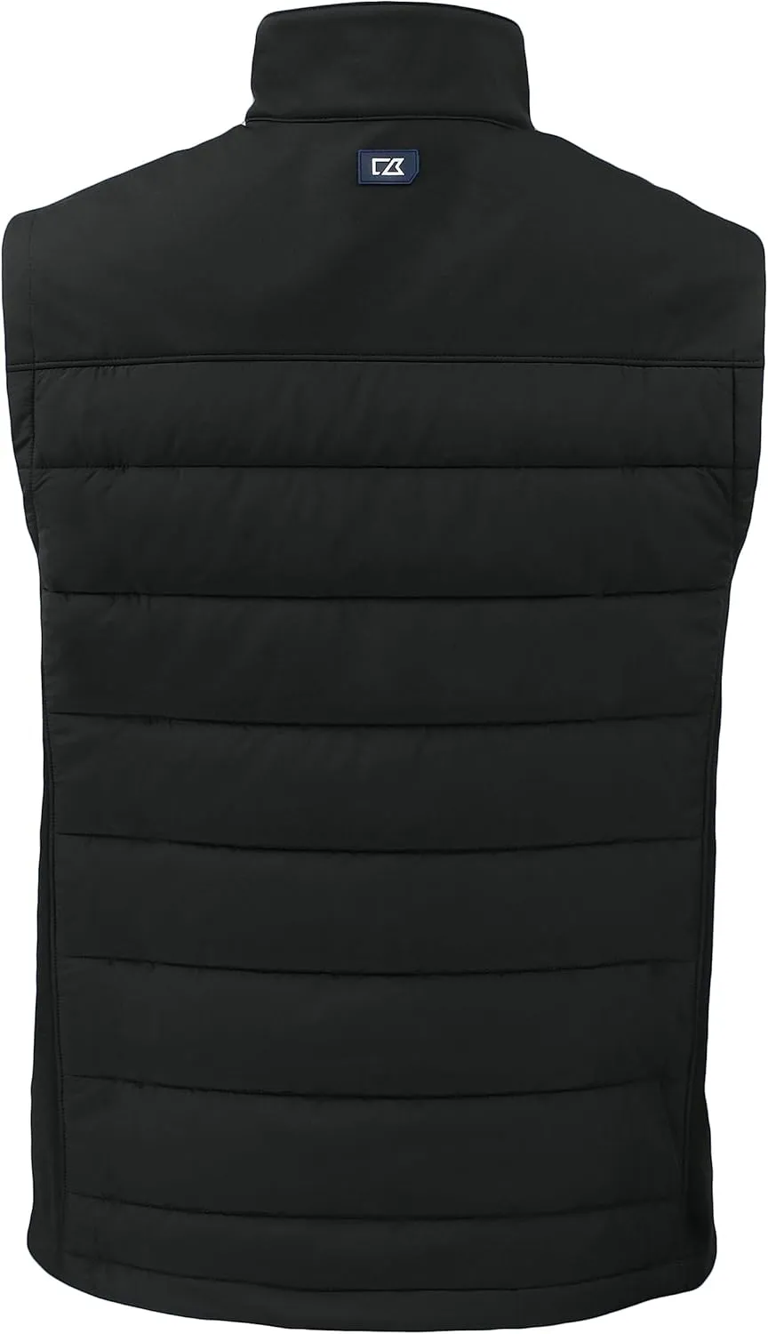 Cutter & Buck Evoke Hybrid Eco Softshell Recycled Mens Full Zip Vest