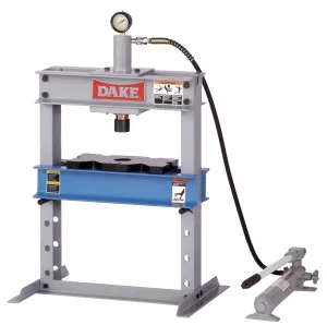 Dake B-10 Model Manual Utility Hydraulic Bench Press, 10 Ton Capacity, 23" Length x 18" Width x 36" Height