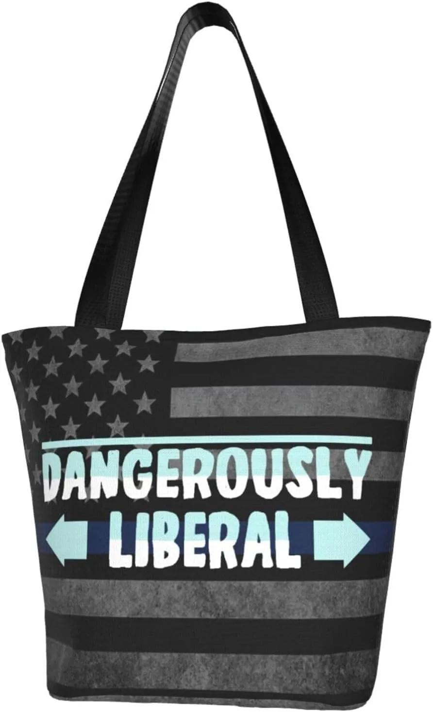 Dangerously Liberal Fashion Shoulder Bag Large Capacity For Man Or Woman