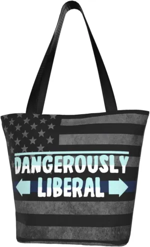 Dangerously Liberal Fashion Shoulder Bag Large Capacity For Man Or Woman