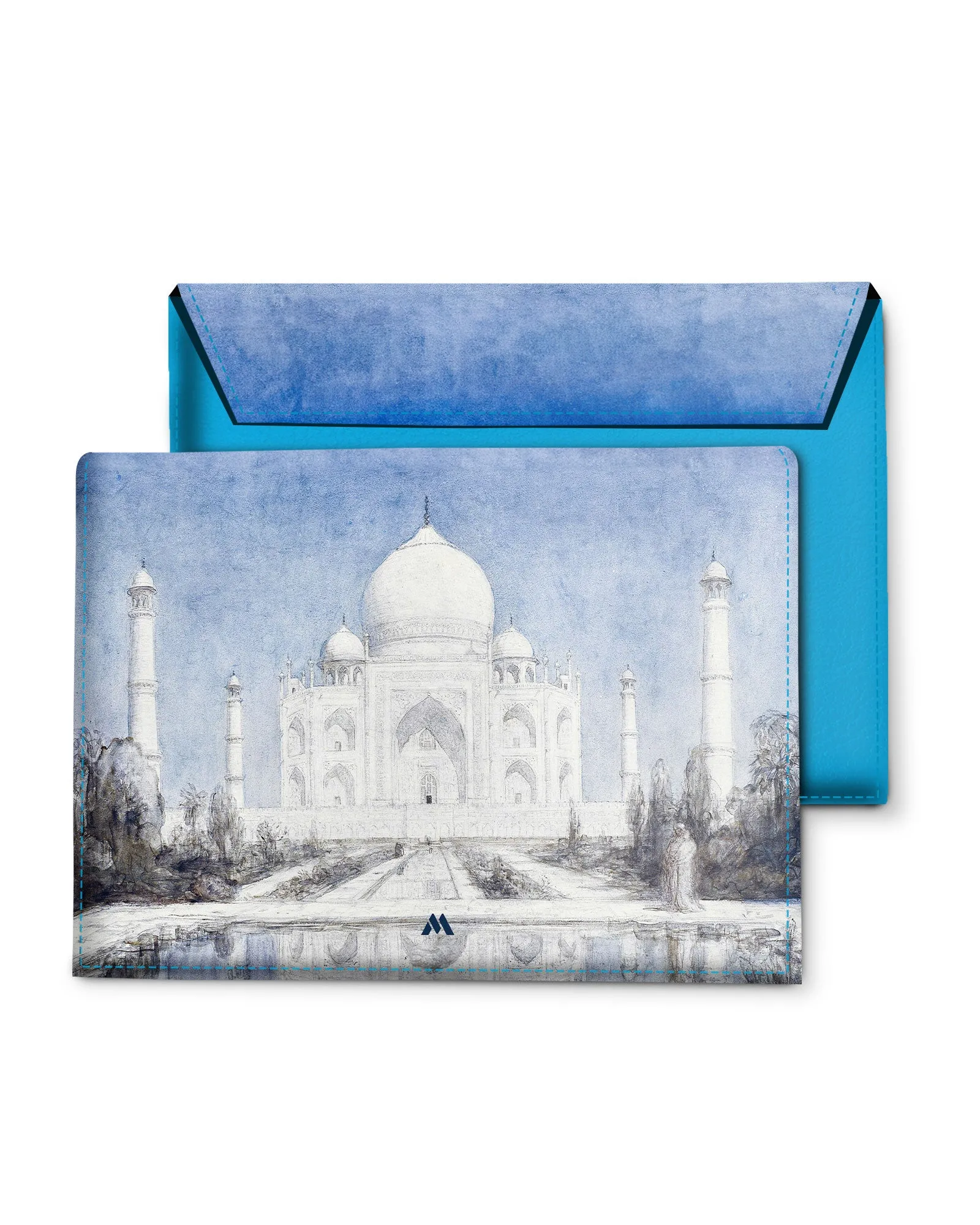 De Taj Mahal [Marius Bauer] Leather Laptop Envelope Sleeve