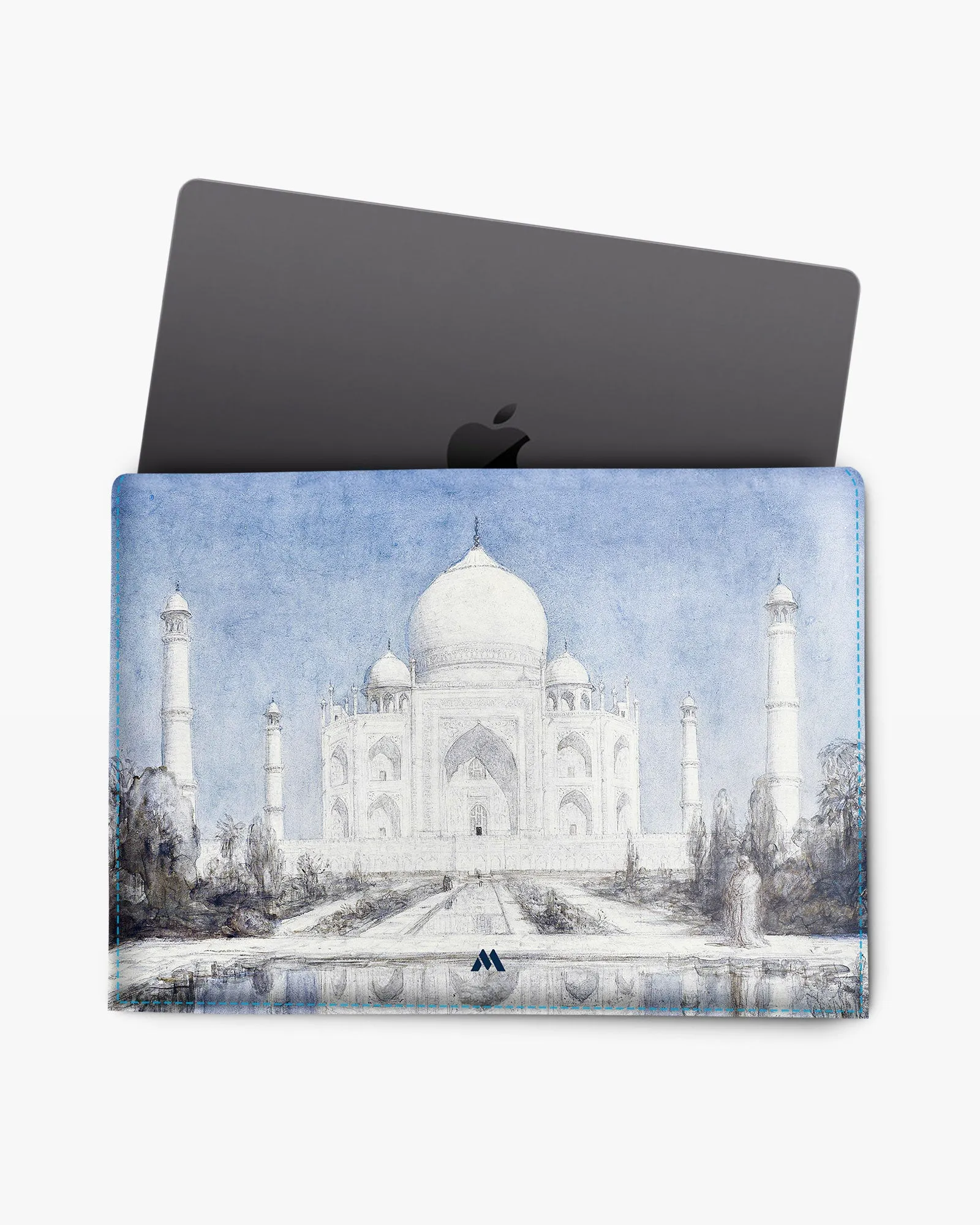 De Taj Mahal [Marius Bauer] Leather Laptop Envelope Sleeve