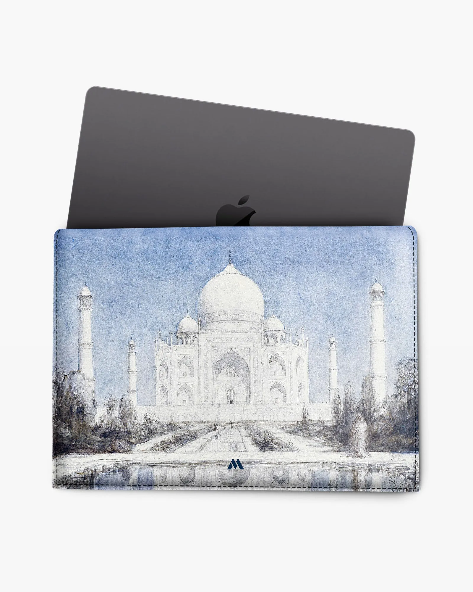 De Taj Mahal [Marius Bauer] Leather Laptop Envelope Sleeve
