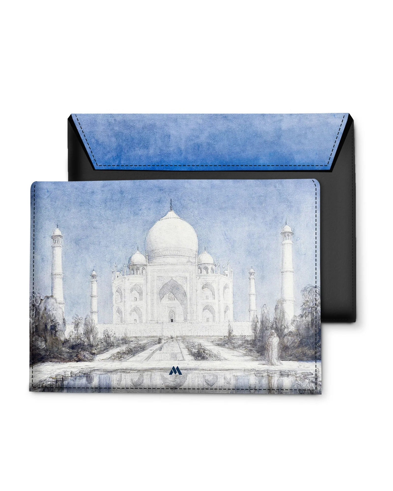De Taj Mahal [Marius Bauer] Leather Laptop Envelope Sleeve