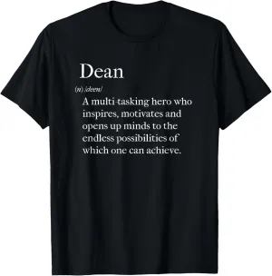 Dean Definition Back to School College Dean Appreciation T-Shirt