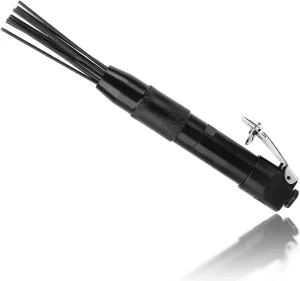Deburring Tool, Pneumatic Needle Scaler, 4400 rpm Needle Slag Cleaner, Air Pneumatic Slag Remove Deburring Cleaning Tool for Welders, Automotive Specialists