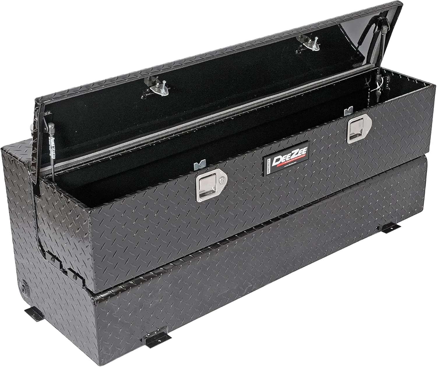 Dee Zee DZ92740XB (43 gallon) Auxiliary Diesel Fuel Transfer Tank - Black Aluminum
