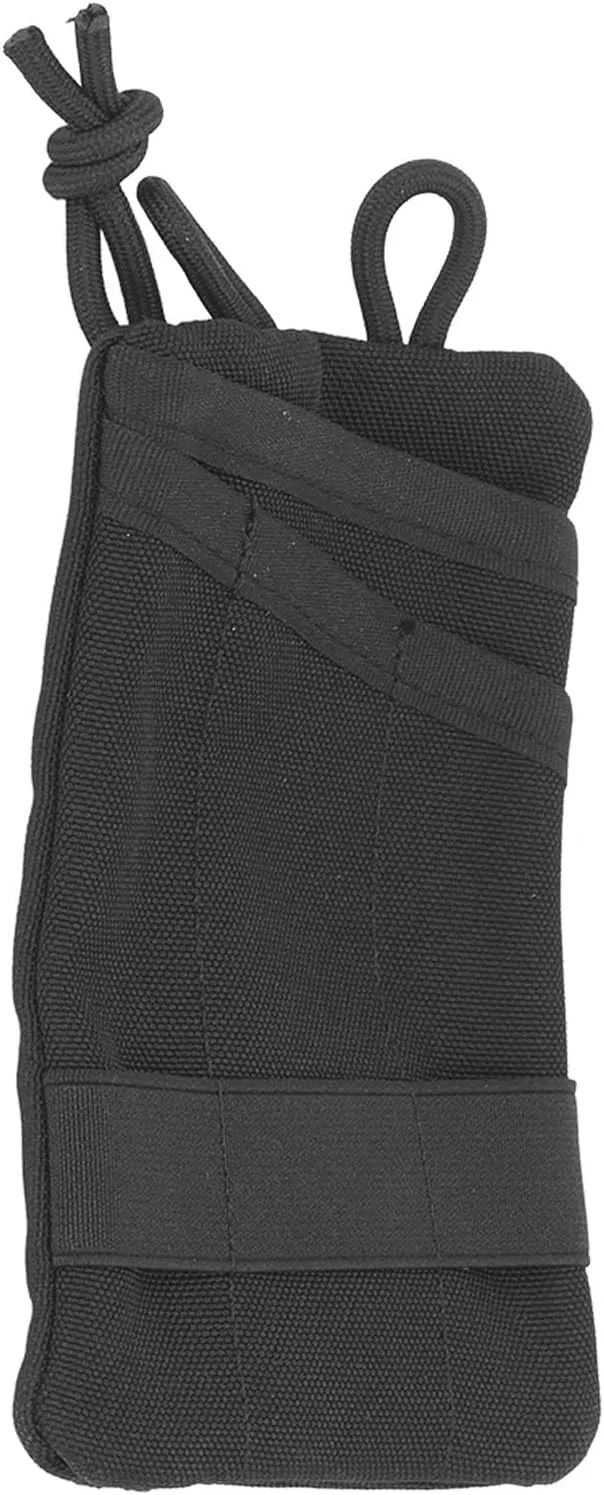 Deposit Money Bags Oxford Cloth Portable Wallet Pouches Key Card Case Holder Belt Bag Storage Pouch for Travel and Outdoor Activities (Black)