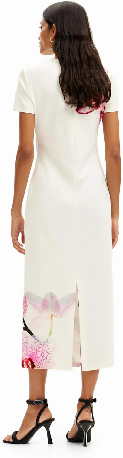 Desigual Women's M. Christian Lacroix Orchid Midi Dress